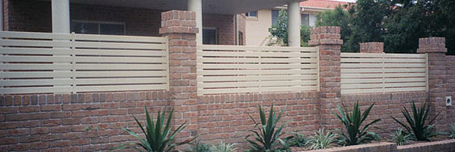 Aluminium Slat Fencing