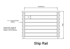 Ship Rail (code: BSR)